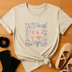 I'll be in My Office - Yoga T-Shirt