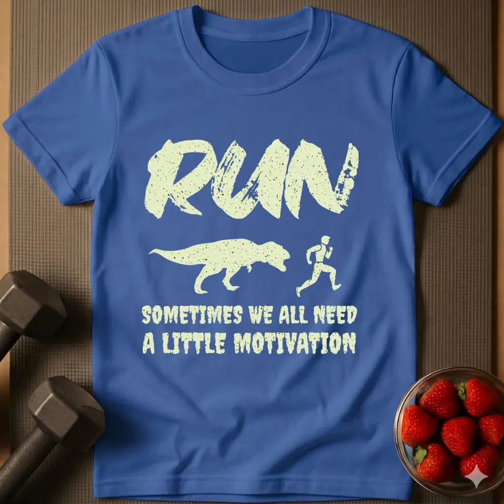 Run - Sometimes We All Need A Little Motivation T-Shirt