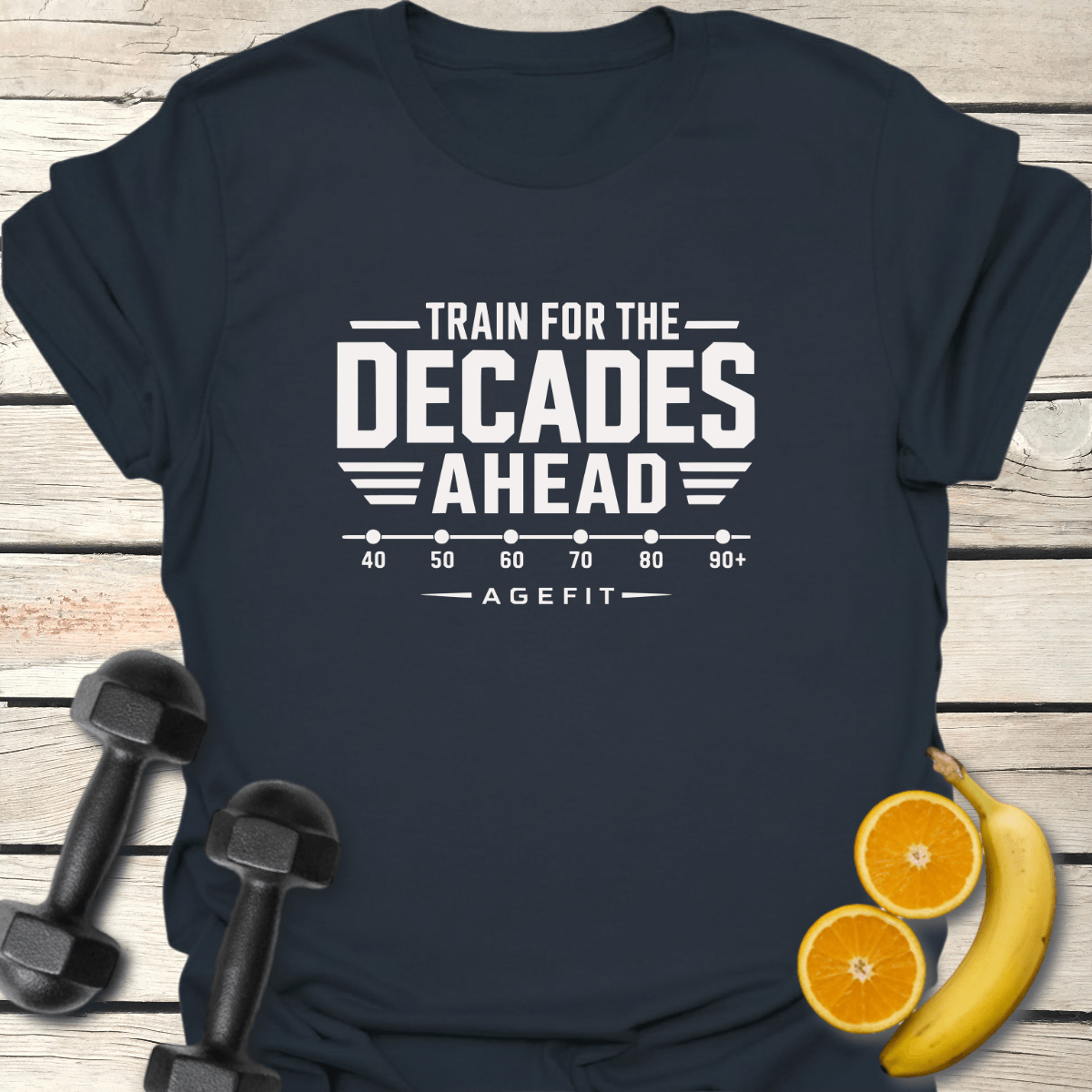 Train for the Decades Ahead T-shirt