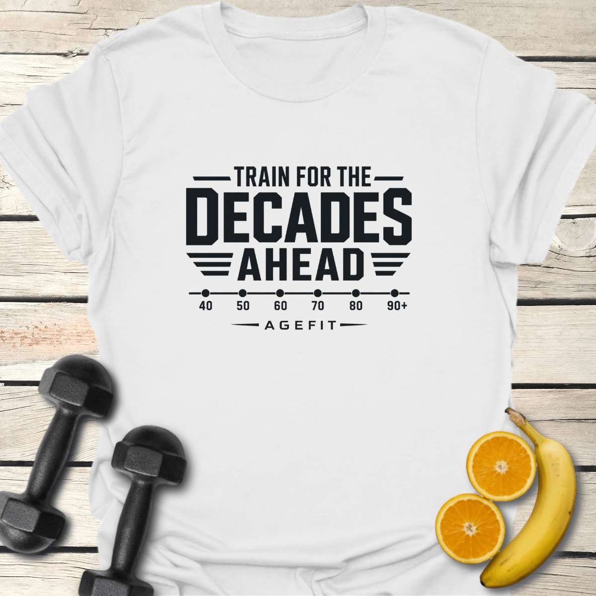 Train for the Decades Ahead T-shirt