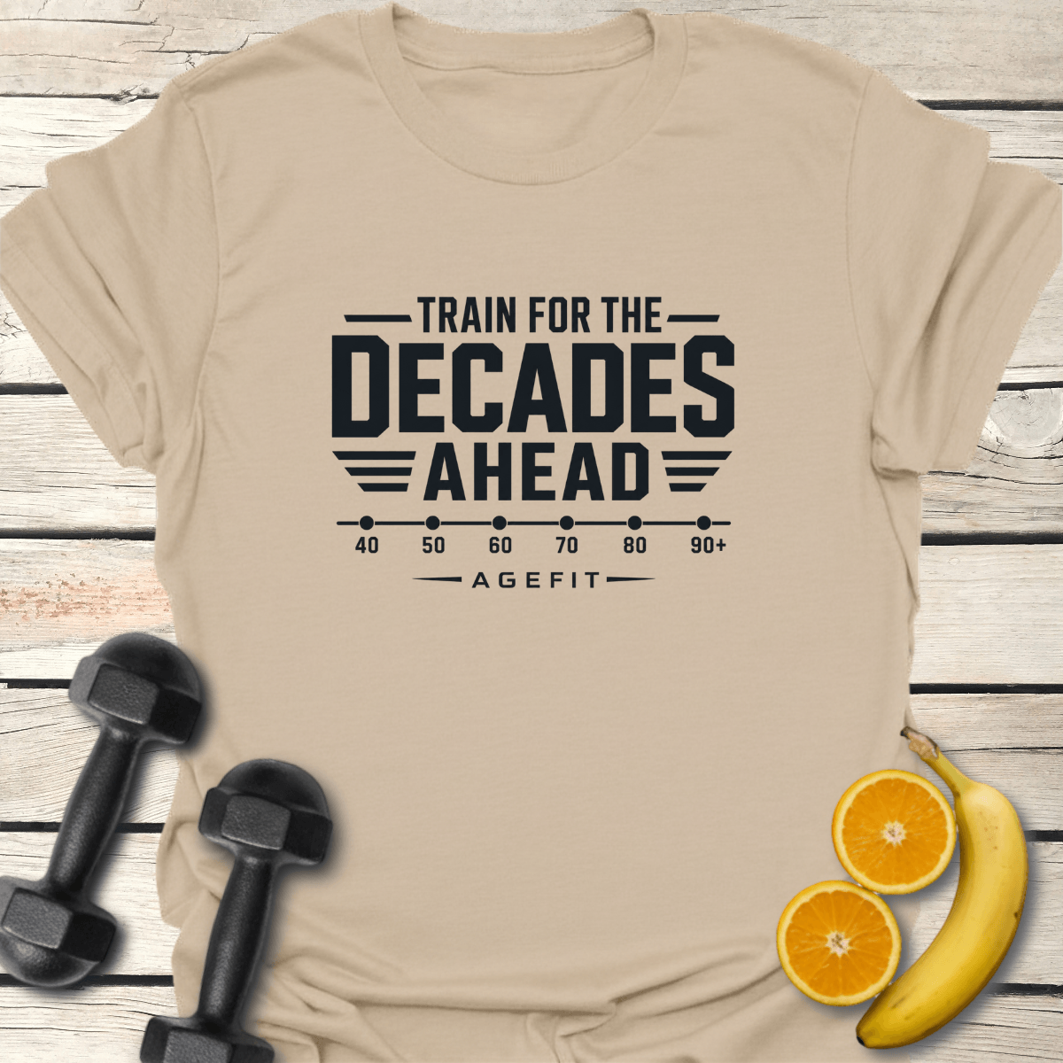 Train for the Decades Ahead T-shirt