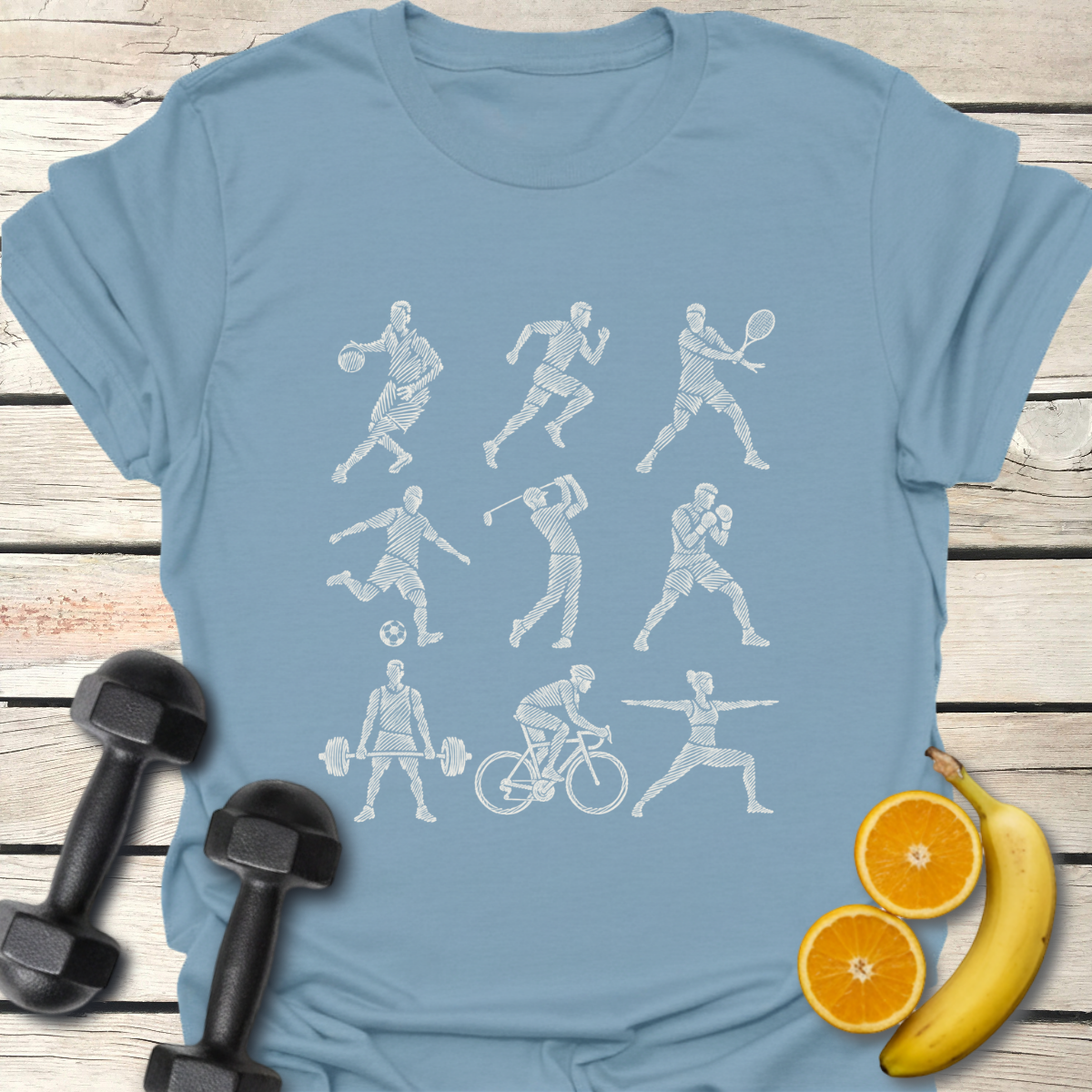 Multi-Sport Icons T-Shirt