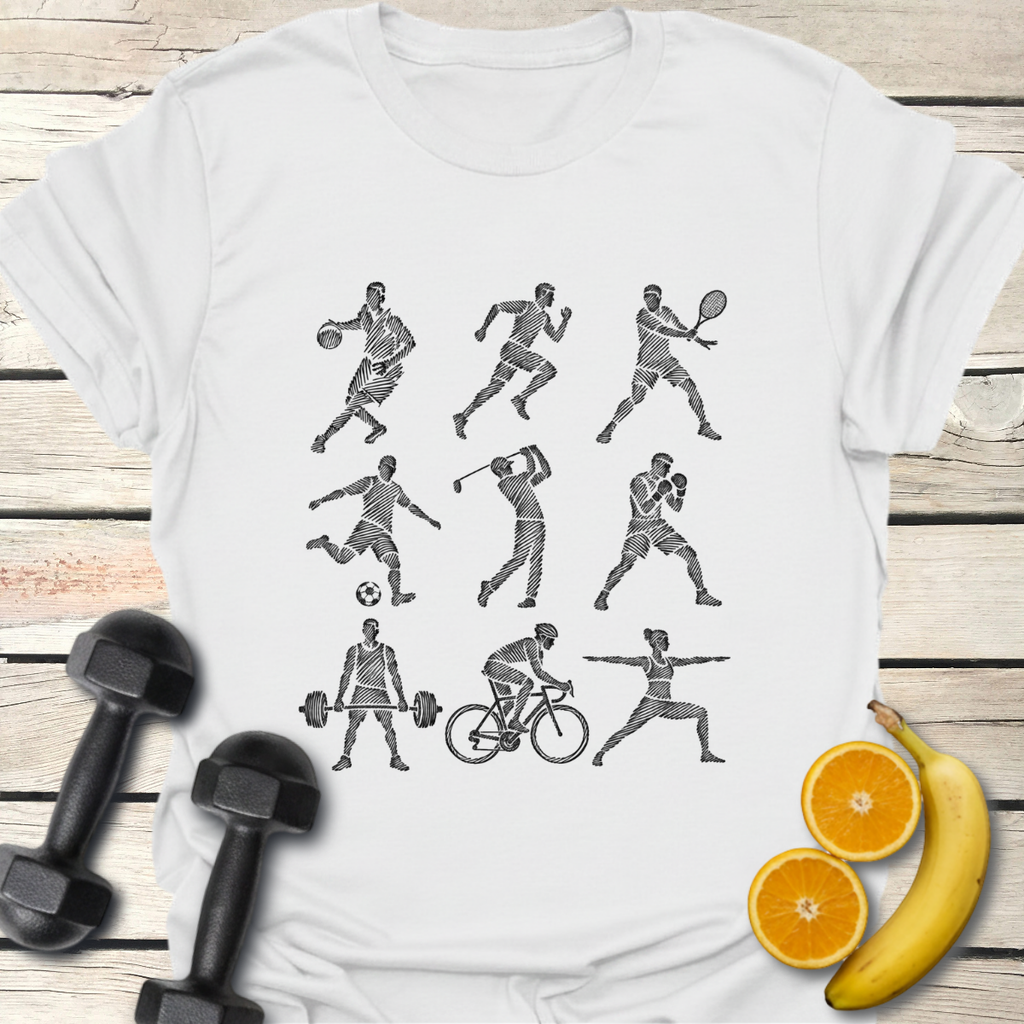 Multi-Sport Icons T-Shirt