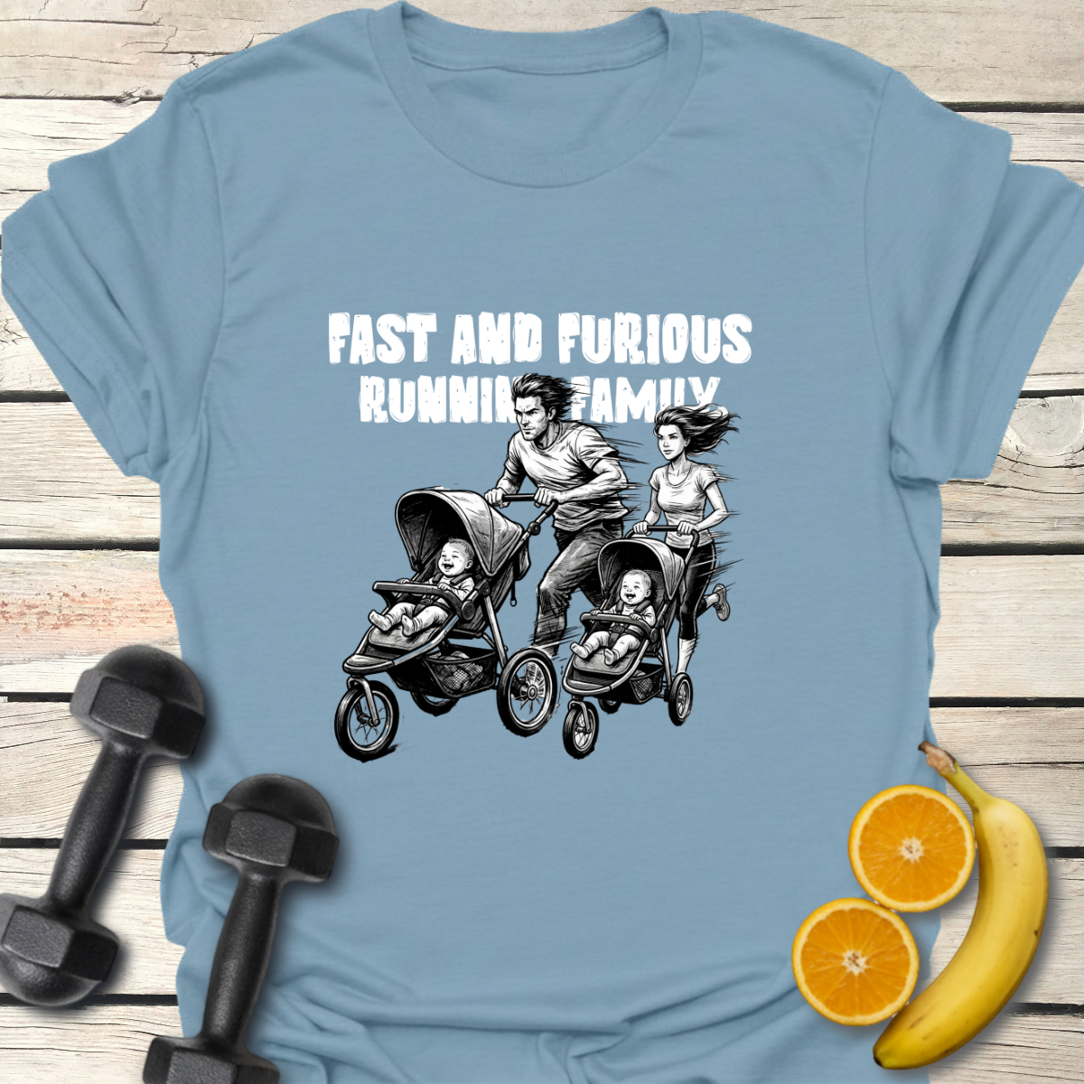 Fast and Furious Running Family T-Shirt