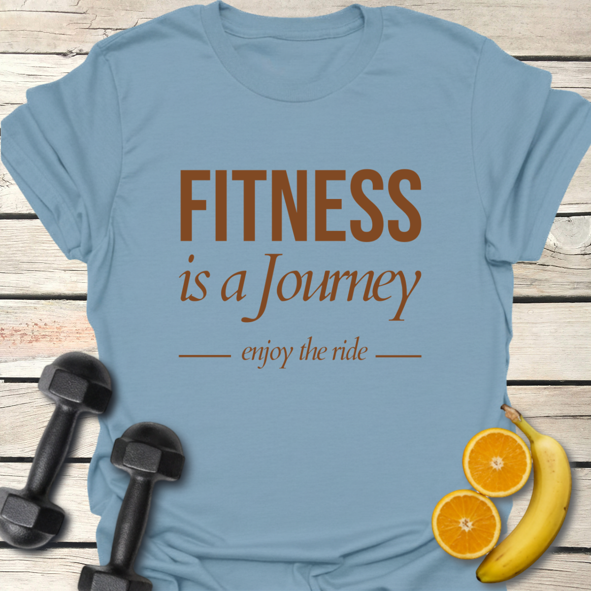 Fitness Is a Journey T-Shirt