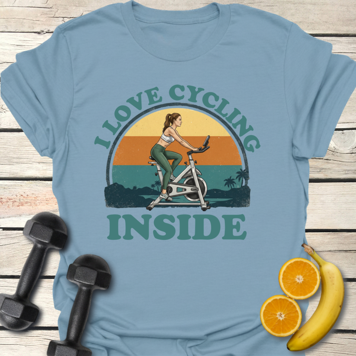 I Love Cycling Inside T-Shirt