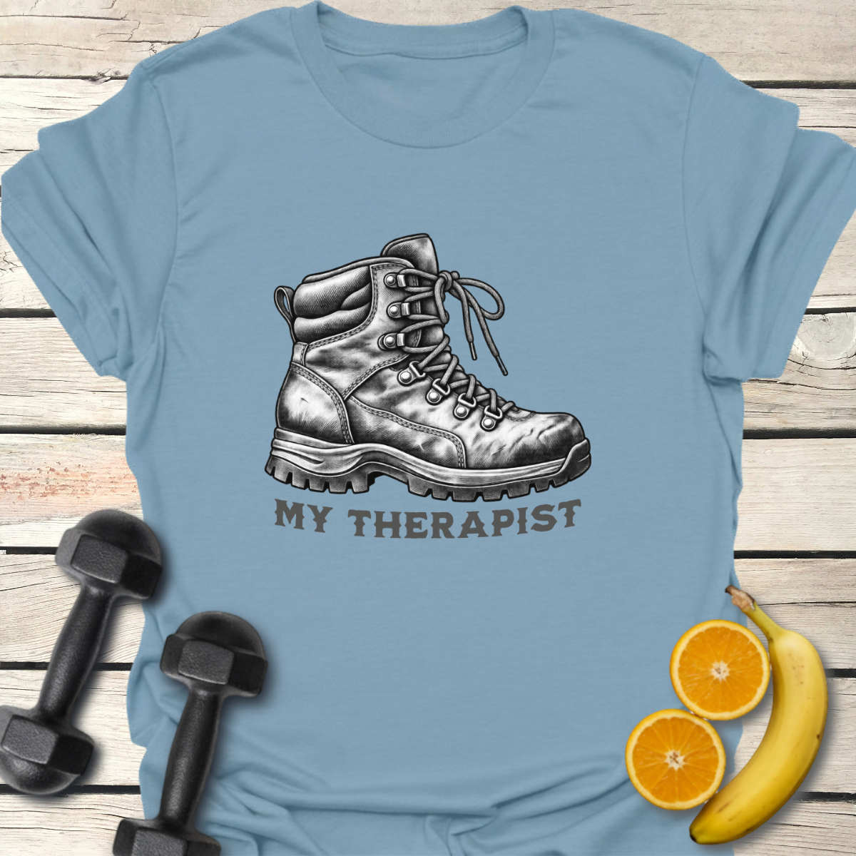 My Hiking Boot Is My Therpist T-Shirt