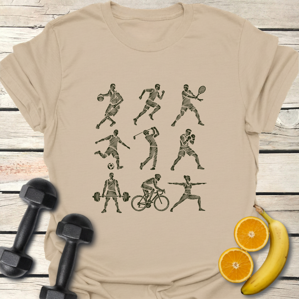 Sports Sketch T-Shirt