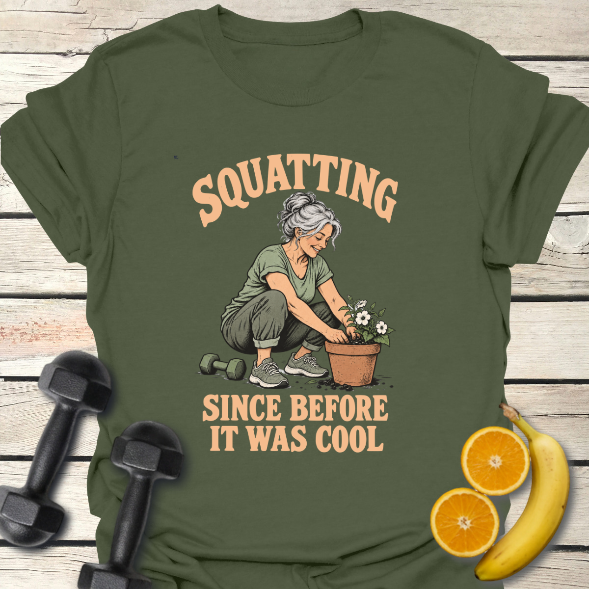 Squatting Since Before It Was Cool T-Shirt