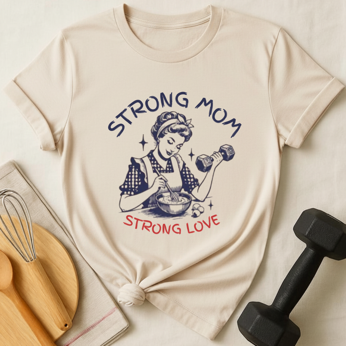 Strong Mom Strong Love T-Shirt
