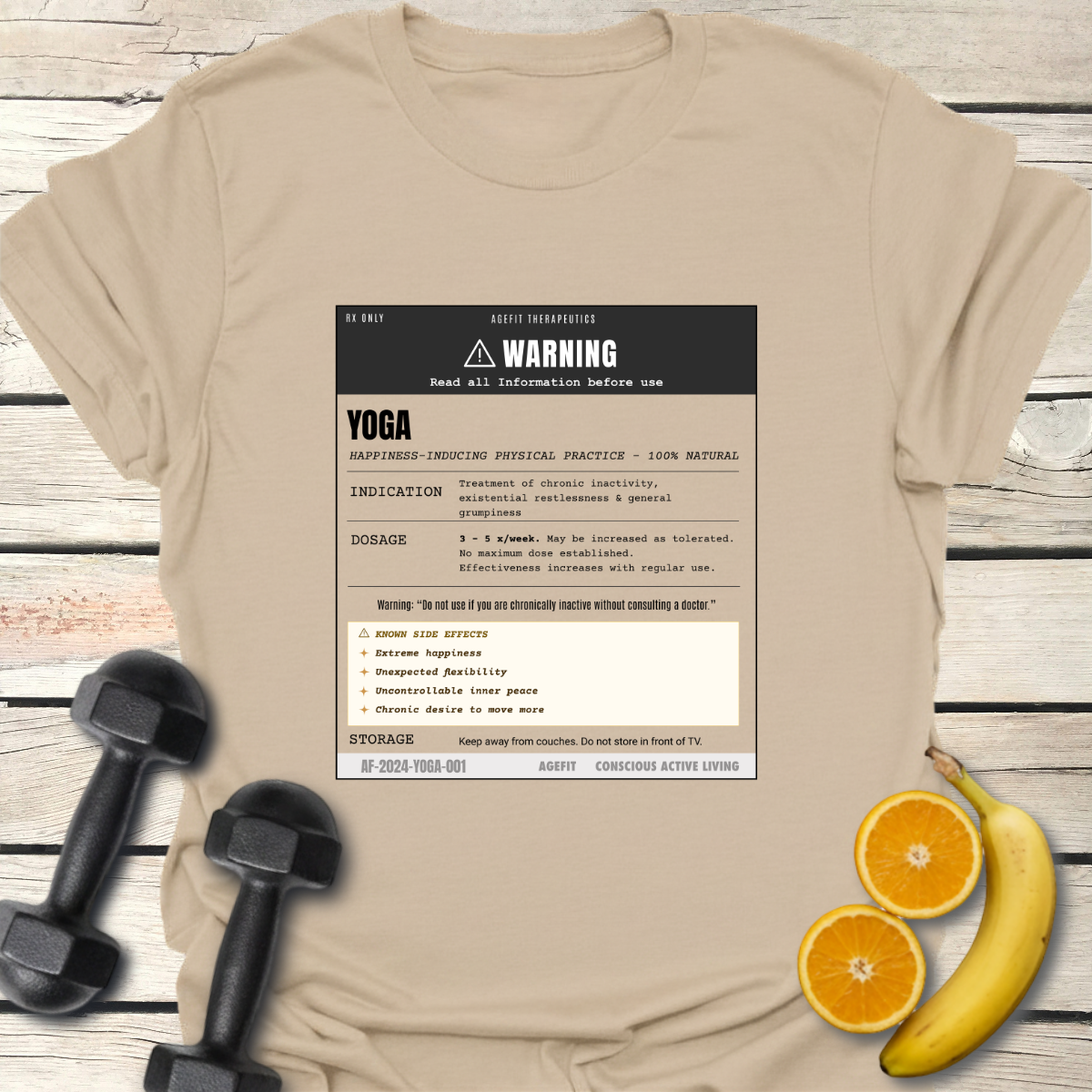 Yoga Product Insert T-Shirt