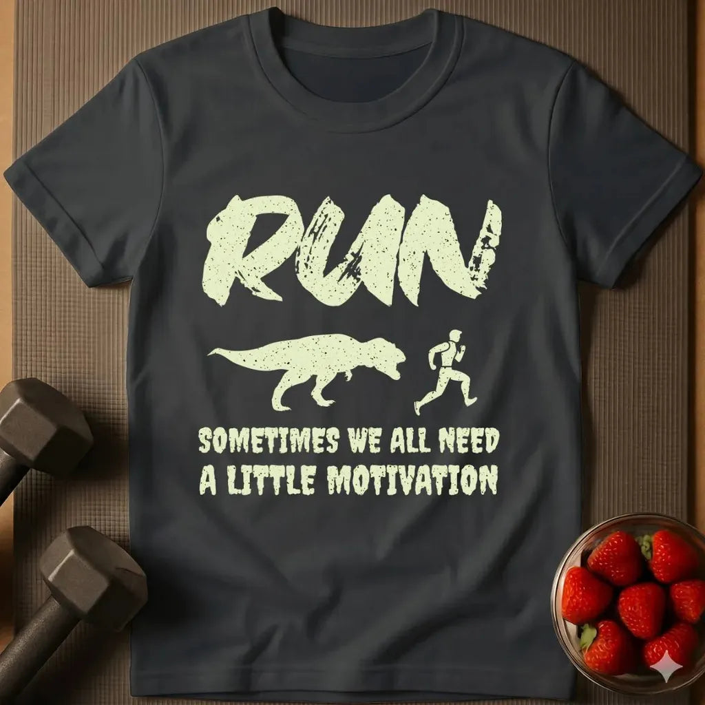 Run - Sometimes We All Need A Little Motivation T-Shirt