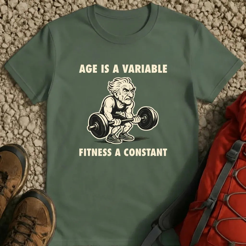 Age Is a Variable Fitness a Constant T-Shirt