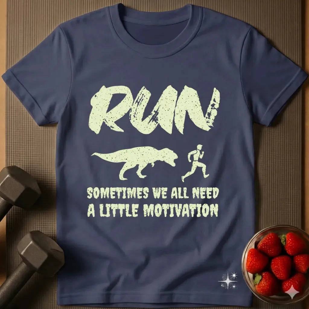 Run - Sometimes We All Need A Little Motivation T-Shirt
