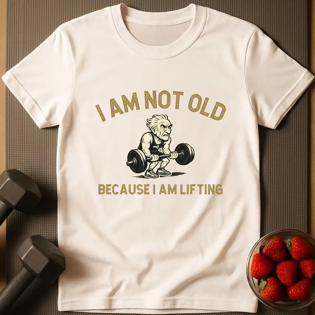 I Am Not Old Because I Am Lifting T-Shirt