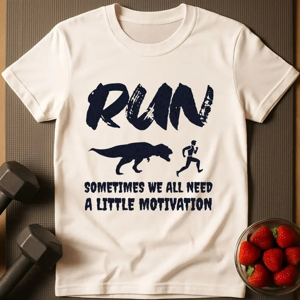 Run - Sometimes We All Need A Little Motivation T-Shirt