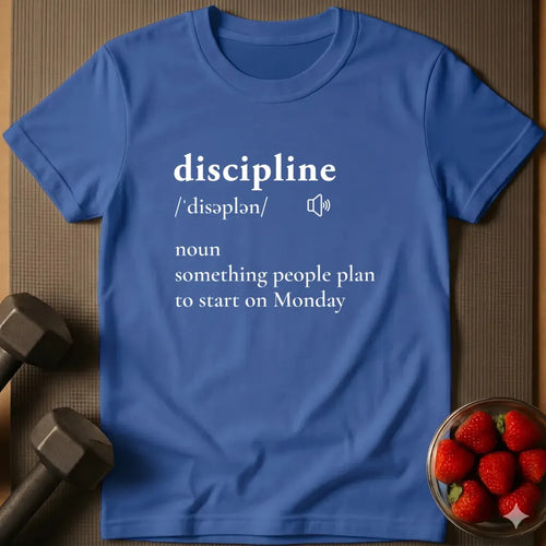 Discipline Definition T-Shirt