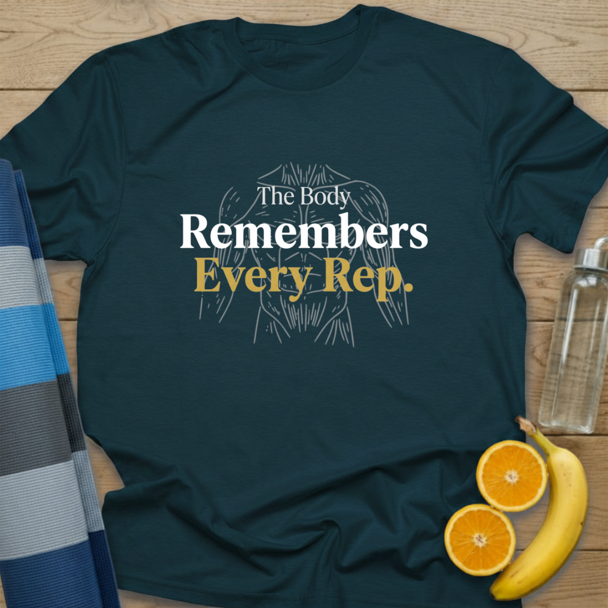 The Body Remembers Every Rep T-Shirt