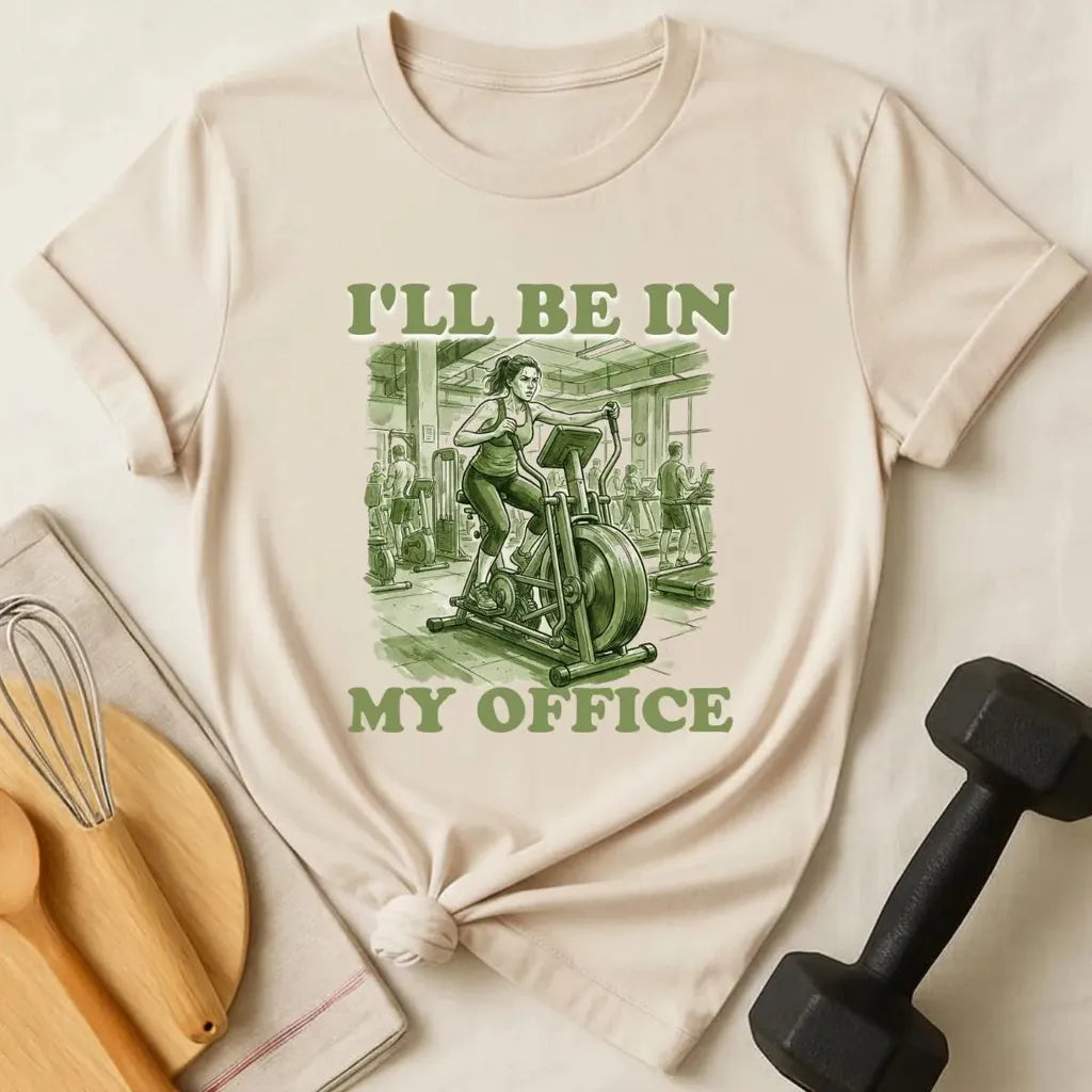 I'll Be In My Office Spinning T-Shirt